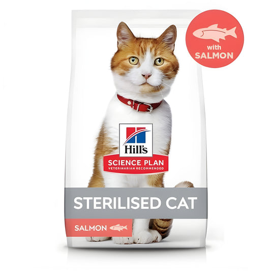 Hills Somonlu Kısırlaştırılmış Yetişkin Kedi Maması 1.5 Kg