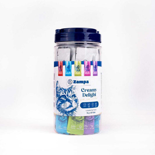 Zampa Creamy Delight Kedi̇ Krema 16gr x 30 ad